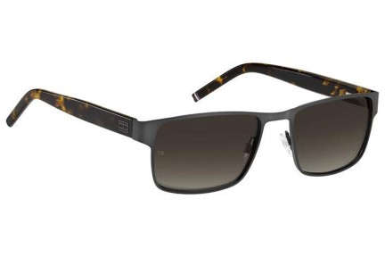 Okulary przeciwsłoneczne Tommy Hilfiger TH1974/S SVK/HA Kwadratowe Srebrne