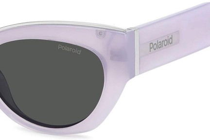 Okulary przeciwsłoneczne Polaroid PLD6199/S/X 789/M9 Polarized Kocie oczy Fioletowe