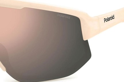 Okulary przeciwsłoneczne Polaroid PLD7047/S Z1P/JQ Polarized Pojedyncze | Shield Białe