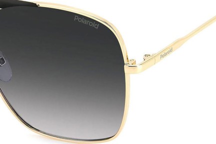 Okulary przeciwsłoneczne Polaroid PLD6201/S/X I46/WJ Polarized Kwadratowe Złote
