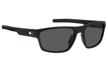 Okulary przeciwsłoneczne Tommy Hilfiger TH1978/S 003/M9 Polarized Kwadratowe Czarne