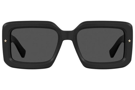 Okulary przeciwsłoneczne Chiara Ferragni CF7022/S 807/IR Prostokątne Czarne