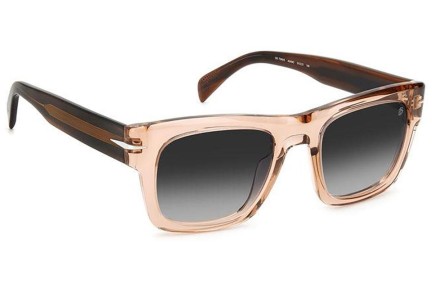 Okulary przeciwsłoneczne David Beckham DB7099/S ASA/9O Kwadratowe Beżowe