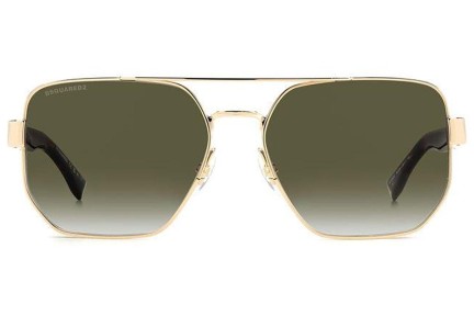 Ochelari de soare Dsquared2 D20083/S 06J/9K Pilot Aurii