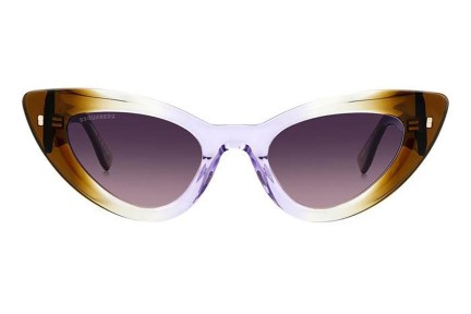 Слънчеви очила Dsquared2 D20092/S 2RO/O9 Око на котка Микроцвят