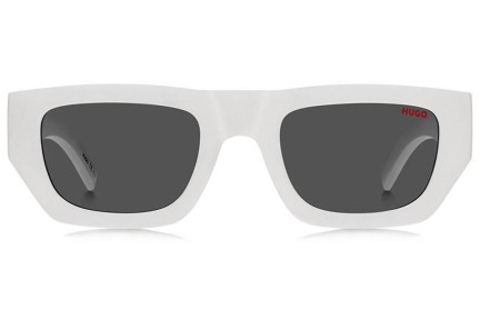 Okulary przeciwsłoneczne HUGO HG1252/S VK6/IR Prostokątne Białe