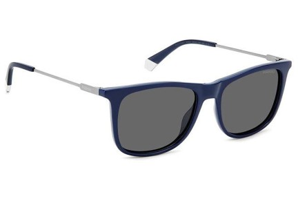 Ochelari de soare Polaroid PLD4145/S/X PJP/M9 Polarized Pătrați Albaștri