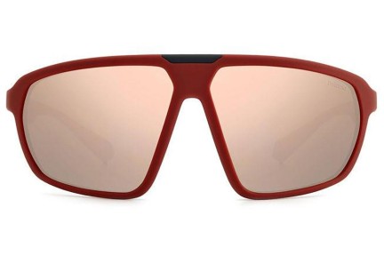 Okulary przeciwsłoneczne Polaroid PLD2142/S T9H/JQ Polarized Oversize Czerwone