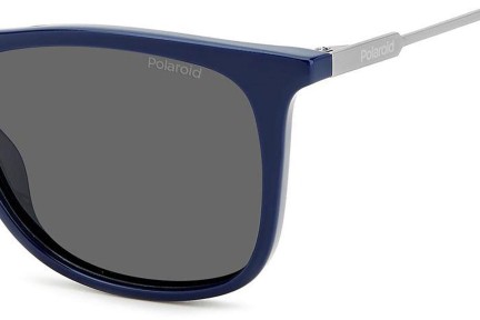 Ochelari de soare Polaroid PLD4145/S/X PJP/M9 Polarized Pătrați Albaștri