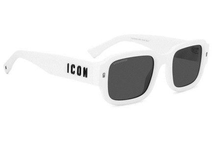 Okulary przeciwsłoneczne Dsquared2 ICON0009/S VK6/IR Prostokątne Białe