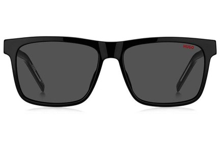 Okulary przeciwsłoneczne HUGO HG1242/S 807/IR Kwadratowe Czarne