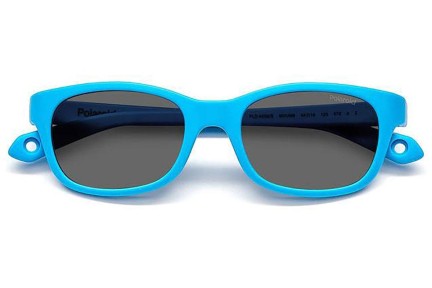 Слънчеви очила Polaroid Junior PLDK006/S MVU/M9 Polarized Правоъгълни Синя