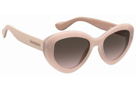 Ochelari de soare Havaianas IRACEMA FWM/HA Cat Eye Bej