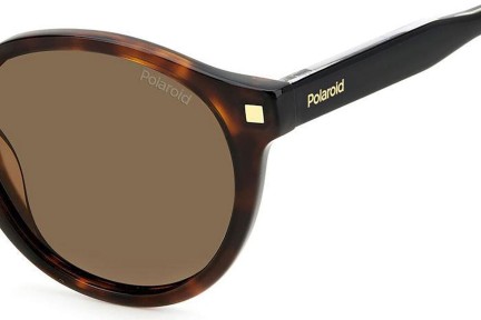 Ochelari de soare Polaroid PLD4150/S/X 086/SP Polarized Ovali Havana