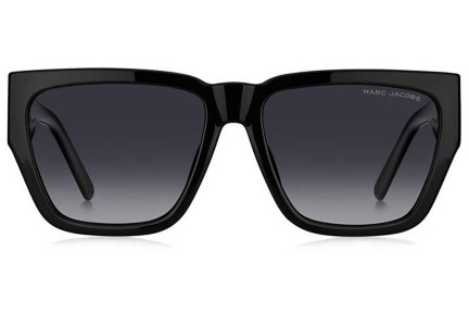 Okulary przeciwsłoneczne Marc Jacobs MARC646/S 08A/WJ Polarized Kwadratowe Czarne