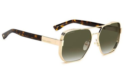 Ochelari de soare Dsquared2 D20083/S 06J/9K Pilot Aurii