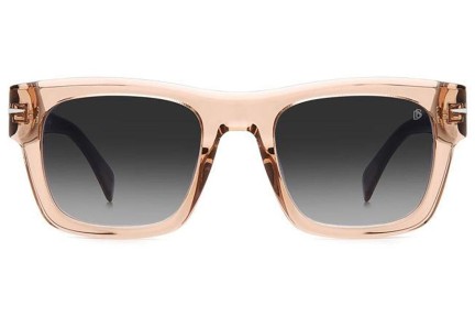 Okulary przeciwsłoneczne David Beckham DB7099/S ASA/9O Kwadratowe Beżowe