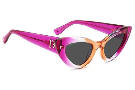 Okulary przeciwsłoneczne Dsquared2 D20092/S 838/IR Kocie oczy Wielokolorowe