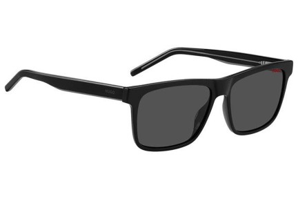 Okulary przeciwsłoneczne HUGO HG1242/S 807/IR Kwadratowe Czarne