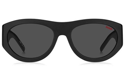 Okulary przeciwsłoneczne HUGO HG1254/S 807/IR Kwadratowe Czarne