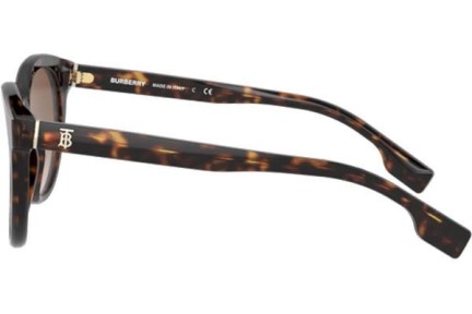 Okulary przeciwsłoneczne Burberry Amelia BE4326 300213 Okrągłe Havana