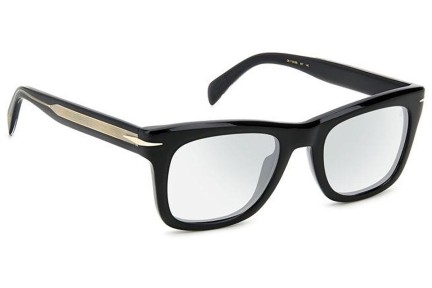 Okulary korekcyjne David Beckham DB7105/BB 807/G6 blue-light [non-prescription] Kwadratowe Czarne