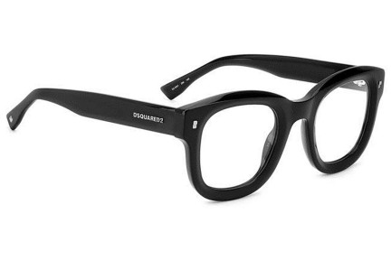 Okulary korekcyjne Dsquared2 D20091 284 Okrągłe Czarne