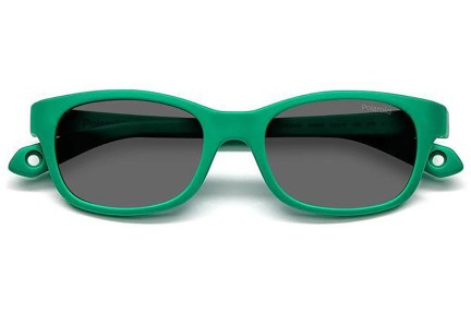 Слънчеви очила Polaroid Junior PLDK006/S 1ED/M9 Polarized Правоъгълни Зелена