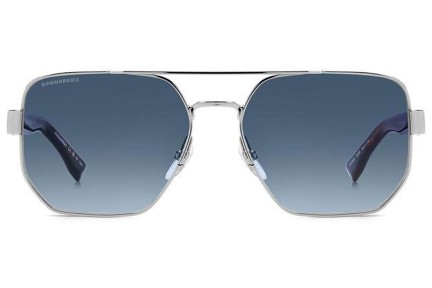 Okulary przeciwsłoneczne Dsquared2 D20083/S 0OS/08 Pilotki (Aviator) Srebrne