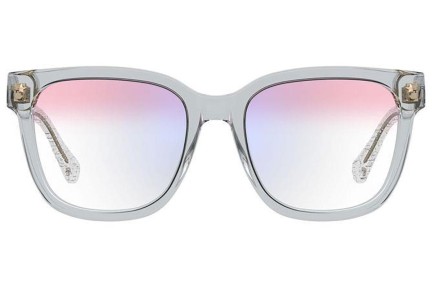 Okulary korekcyjne Chiara Ferragni CF7027/BB KB7/7M blue-light [non-prescription] Kwadratowe Szare