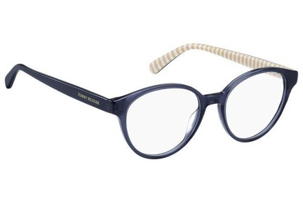 Okulary korekcyjne Tommy Hilfiger TH2007 46C Okrągłe Niebieskie