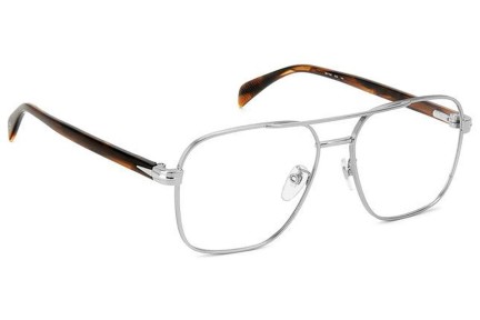 Okulary korekcyjne David Beckham DB7103 EX4 Pilotki (Aviator) Srebrne