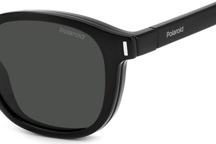 Okulary korekcyjne Polaroid PLD6203/CS 807/M9 Polarized Kwadratowe Czarne