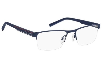 Okulary korekcyjne Tommy Hilfiger TH1996 FLL Prostokątne Niebieskie