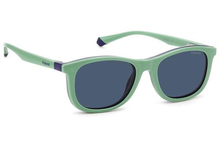 Очила Polaroid Junior PLD8054/CS RNB/C3 Polarized Правоъгълни Виолетова