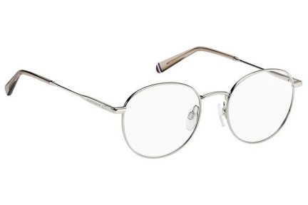 Okulary korekcyjne Tommy Hilfiger TH2004 010 Okrągłe Srebrne
