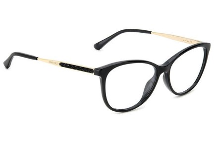Okulary korekcyjne Jimmy Choo JC379 807 Kocie oczy Czarne