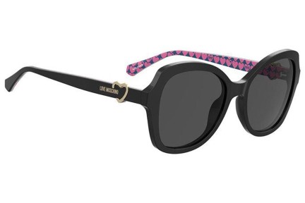 Ochelari de soare Love Moschino MOL059/S 807/IR Cat Eye Negri