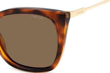 Слънчеви очила Polaroid PLD4144/S/X 086/SP Polarized Око на котка Хавана