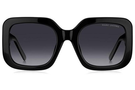 Okulary przeciwsłoneczne Marc Jacobs MARC647/S 08A/WJ Polarized Kwadratowe Czarne