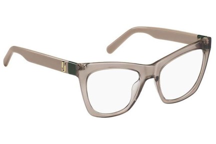 Okulary korekcyjne Marc Jacobs MARC649 F45 Kocie oczy Beżowe