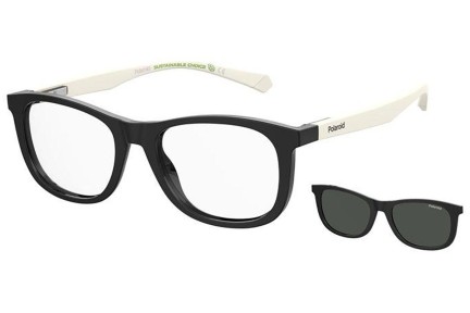 Okulary korekcyjne Polaroid Junior PLD8054/CS 9HT/M9 Polarized Prostokątne Czarne