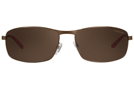 Okulary przeciwsłoneczne Carrera Carrera8012/S J8P/SP Polarized Prostokątne Brązowe