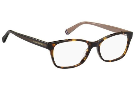 Okulary korekcyjne Tommy Hilfiger TH2008 086 Prostokątne Havana