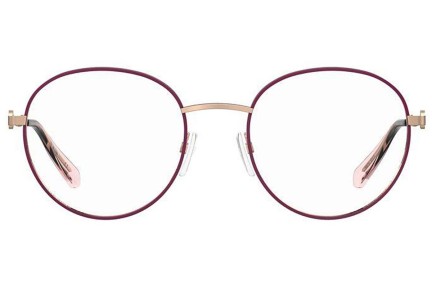 Okulary korekcyjne Love Moschino MOL613 S45 Owalne Różowe