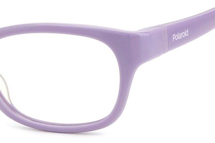 Ochelari Polaroid Junior PLDK006 789 Dreptunghiulari Violeți