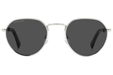 Okulary przeciwsłoneczne Dsquared2 D20019/S 84J/IR Okrągłe Przezroczyste