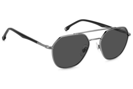 Okulary przeciwsłoneczne Carrera CARRERA303/S KJ1/IR Pilotki (Aviator) Srebrne