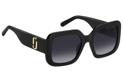 Okulary przeciwsłoneczne Marc Jacobs MARC647/S 08A/WJ Polarized Kwadratowe Czarne