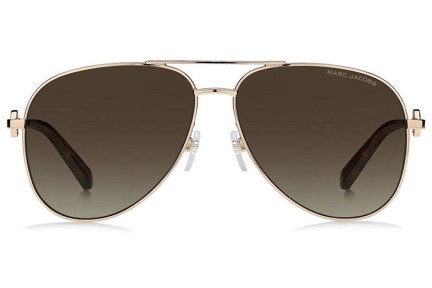 Okulary przeciwsłoneczne Marc Jacobs MARC653/S 01Q/HA Pilotki (Aviator) Złote